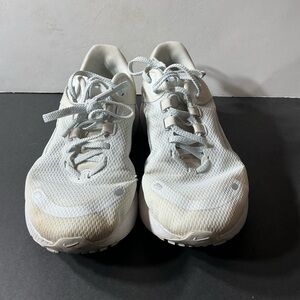 White NIKE Athletic Sneakers